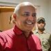 Former Delhi deputy chief minister Manish Sisodia at Rouse Avenue court in March. (PTI)