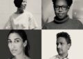 Harvard GSD’s 2023 Wheelwright Prize finalists are (left to right) Jingru (Cyan) Cheng, Maya Bird-Murphy, Isabel Abascal, and DK Osseo-Asare.