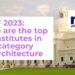 NIRF Rankings 2023: List of top 30 architecture institutes in India