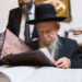 Rabbi Gershon Edelstein, head of the Ponevez Yeshiva, at his home in Bnei Brak, December 19, 2017.