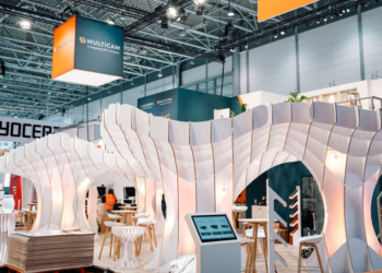 Kongsberg PCS Embraces Own ‘Maximizing Creativity’ Message With Drupa 2024 Booth Display