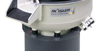 Rösler Uk Showcases its R220ec Rotary Vibrator at Mach 2024